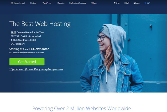 Bluehost Web Hosting Services Reviews