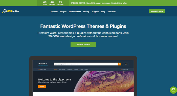 CSSIgniter Themes WordPress Premium Reviews