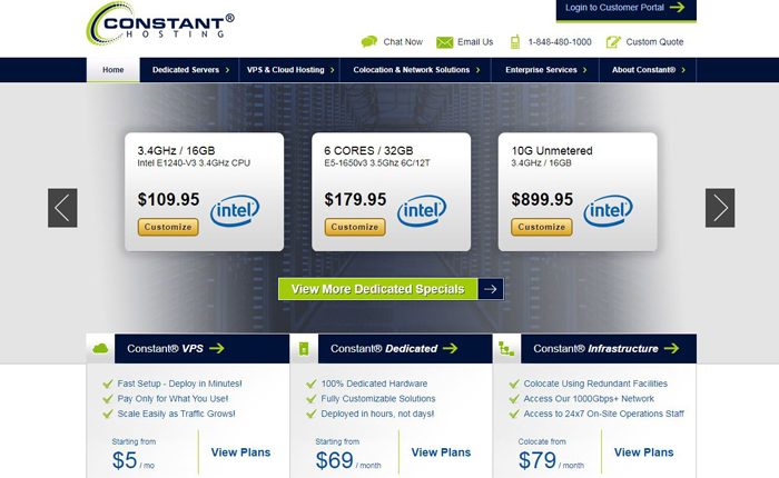 Constant Hosting Web Hosting Services Reviews