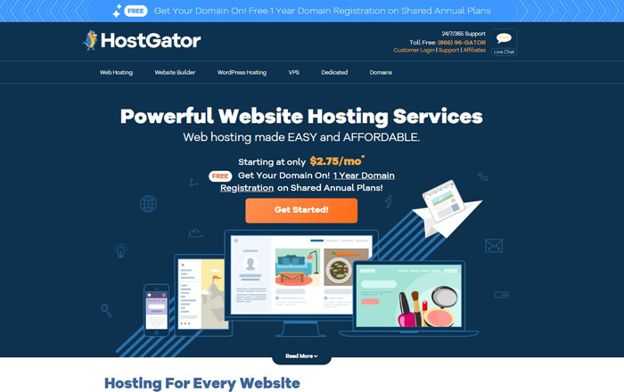 HostGator Web Hosting Services Reviews