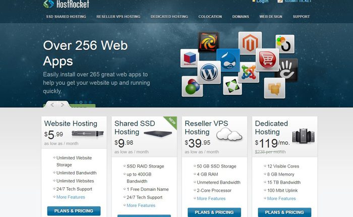 HostRocket Web Hosting Services Reviews