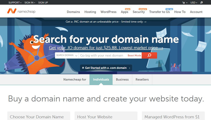 Namecheap Web Hosting Services Reviews