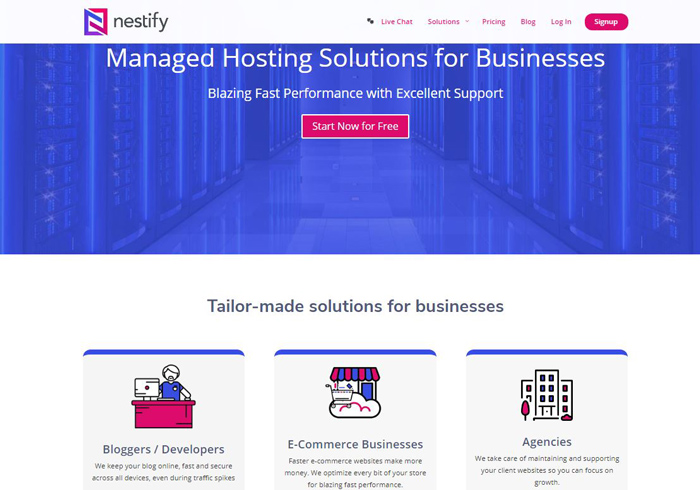 Nestify Web Hosting Services Reviews