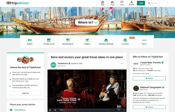 TripAdvisor Affiliate Program-Booking-Travel